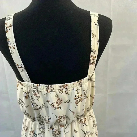 Sienna Sky Cream Floral Midi Dress Size M - Picture 3 of 6
